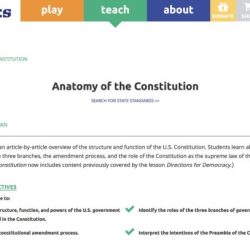 Icivics anatomy of the constitution