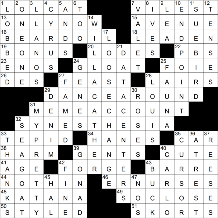 Harper in far north crossword