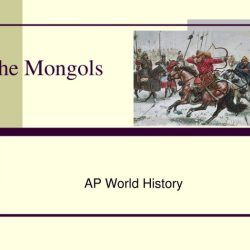 The mongols ap world history